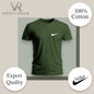100% Cotton (Nike) Man's DTF Printed T-Shirt